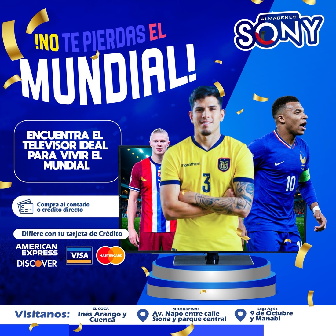 Reto Tricolor — Campaña Efecto Mundial de Almacenes Sony