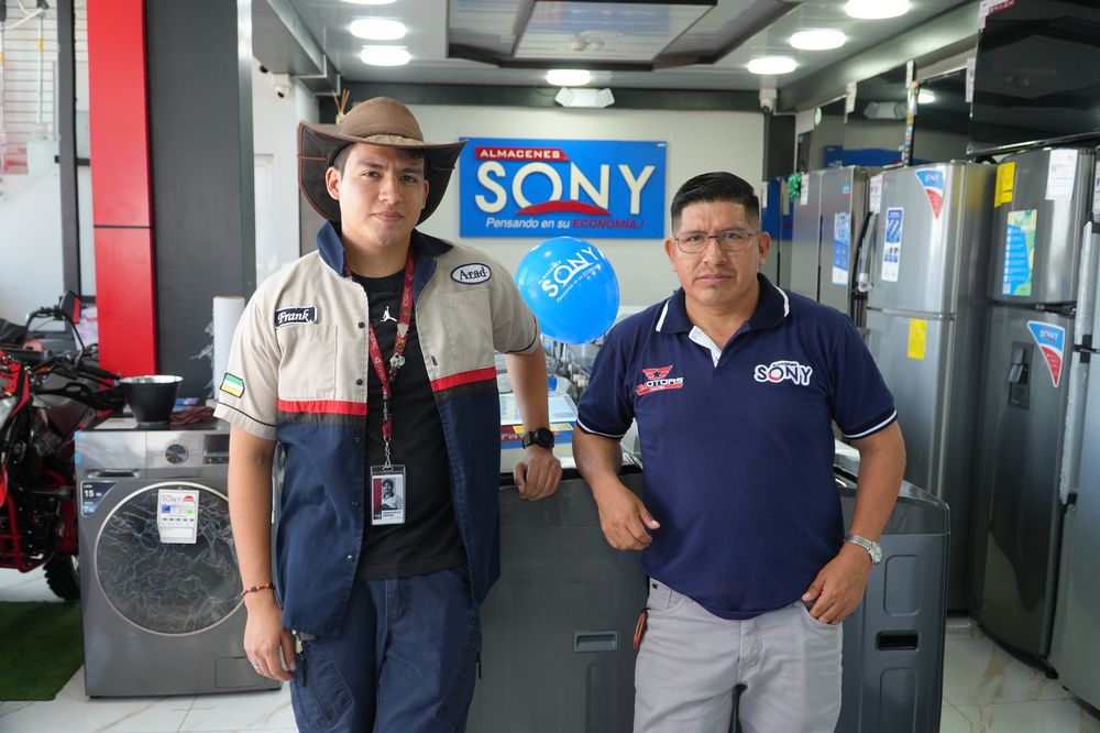 Equipo Arad en Almacenes Sony